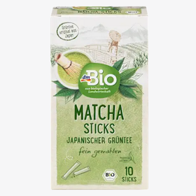 bio čaj Matcha sticks, 159 Kč
