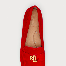 Semišové boty, Lauren Ralph Lauren, 4000 Kč
