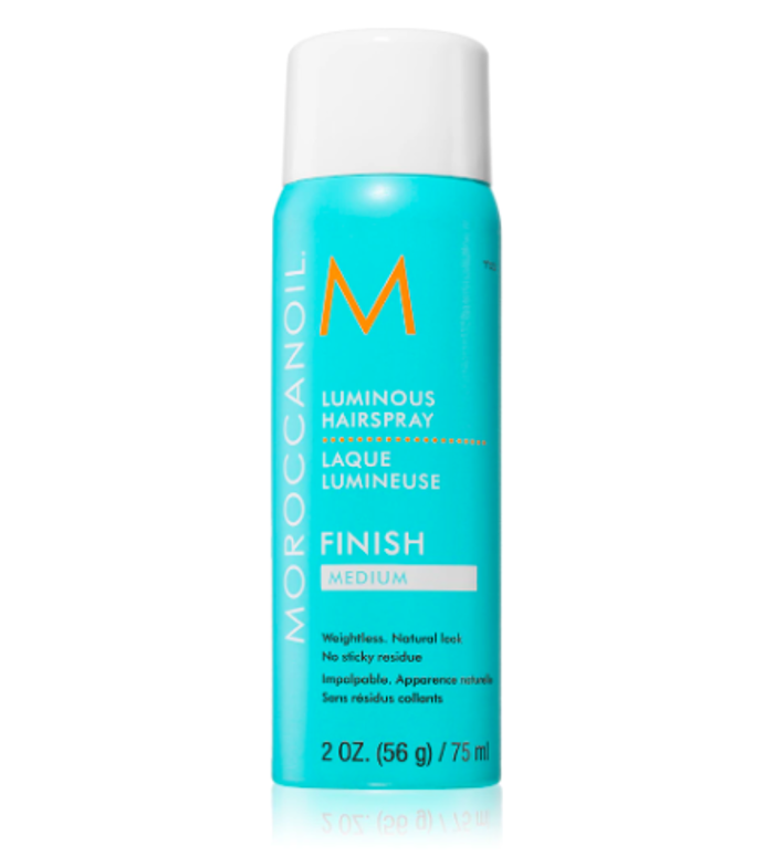 Lak na vlasy, Moroccanoil, 340 Kč
Lak na vlasy, Moroccanoil, 340 Kč