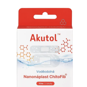 Akutol Nanonáplast ChitoFib, 15 ks, 115 Kč
