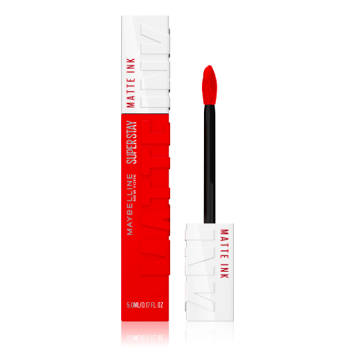 Červená rtěnka, MAYBELLINE NEW YORK, 271 Kč

