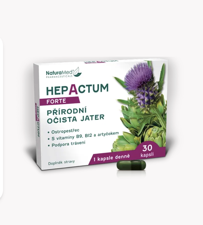 Přírodní očista jater Hepactum
Přírodní očista jater Hepactum