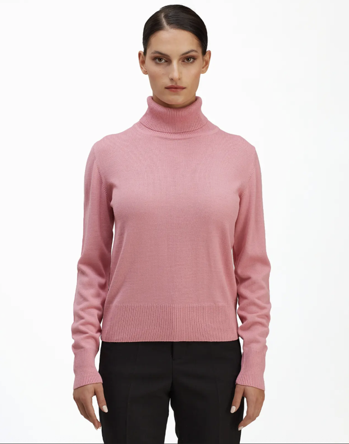 Dámský vlněný rolák Merino Blend, 3100 Kč
