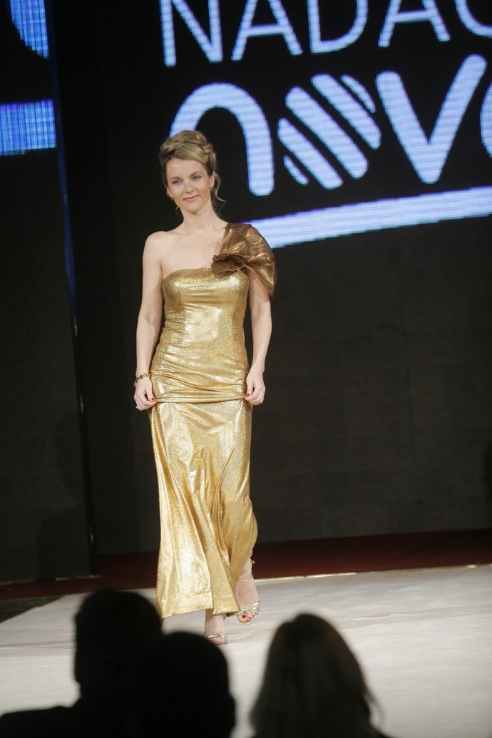 V rámci projektu Nadace Nova si Karla zahrála na modelku
