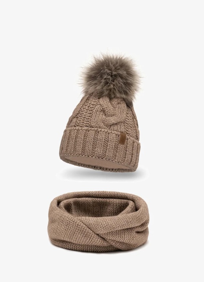 Set čepice a kruhová šála, Vivisence, 1 029 Kč

