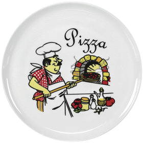 Porcelánový talíř na pizzu z kolekce MIA CUCINA o průměru 30 cm a s hravým a vtipným dekorem připomene slunnou Itálii a stane se oblíbeným doplňkem stolování.

Cena: 129 Kč, XXXLutz

