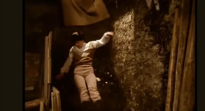 Scéna se natáčela tři dny.
Scéna se natáčela tři dny.