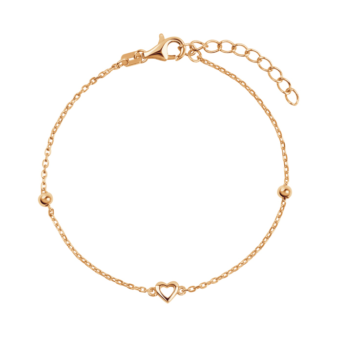 Pozlacený stříbrný náramek YES Jewellery, 820 Kč
Pozlacený stříbrný náramek YES Jewellery, 820 Kč