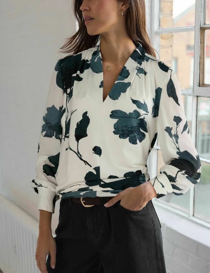 Elegantní květinová halenka, Next, 785 Kč
