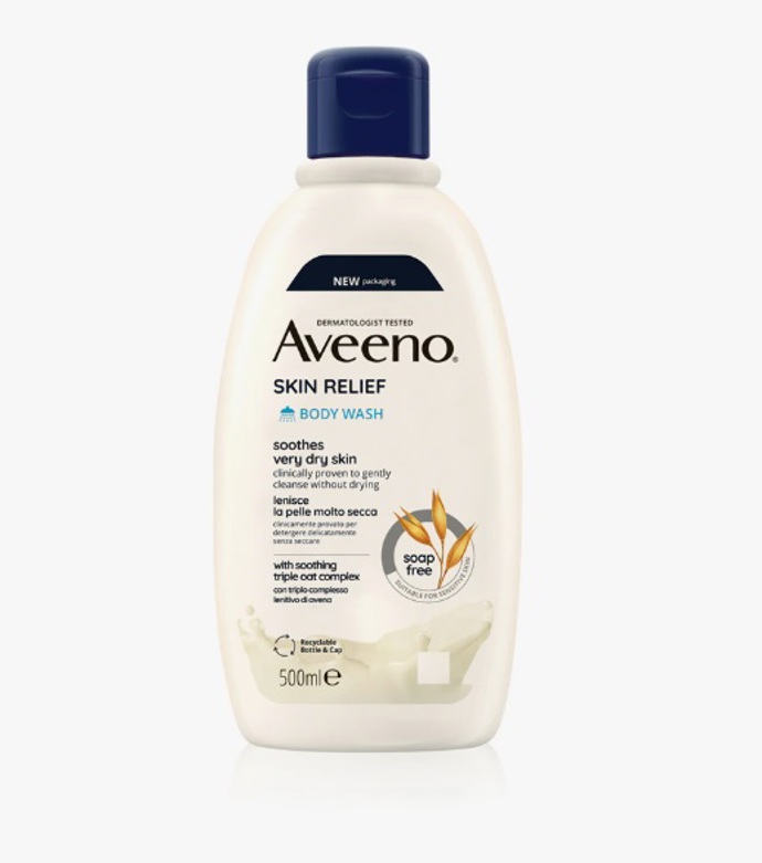 Zklidňující sprchový gel, Aveeno, 332 Kč
