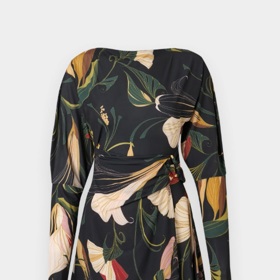 Šaty s moderním květinovým vzorem, Ted Baker, 4 780 Kč

