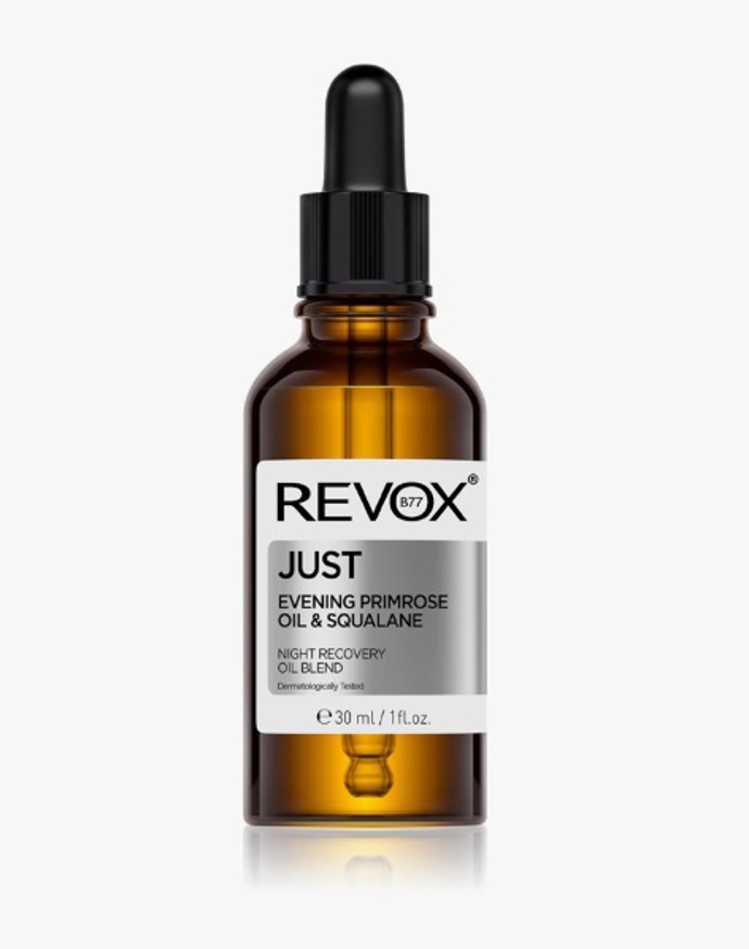 Regenerační noční olej pro obnovu kožní bariéry, Revox B77, 147 Kč
