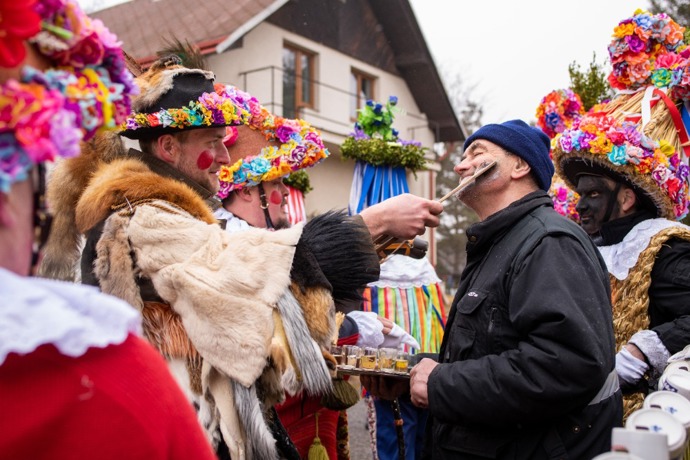 Masopust v Herálci pod Žákovou horou

