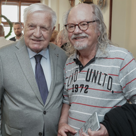 Ondřej byl velkým podporovatelem Václava Klause
