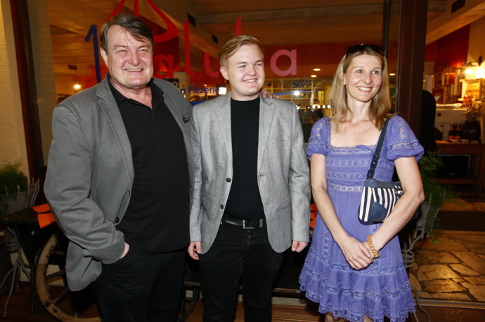 Ladislav, Artur a Michaela
