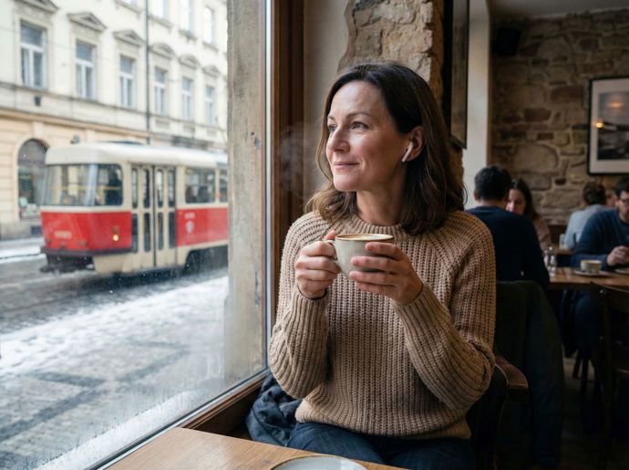 Na cestách městem, v kavárně i doma během odpočinku nebo domácích prací… I tam je čas zaposlouchat se do příběhů, které vás okouzlí.
Na cestách městem, v kavárně i doma během odpočinku nebo domácích prací… I tam je čas zaposlouchat se do příběhů, které vás okouzlí.