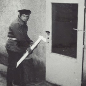 Štefan Svitek, horehronský rozparovač. Jeho krutost odnesla celá jeho rodina.
