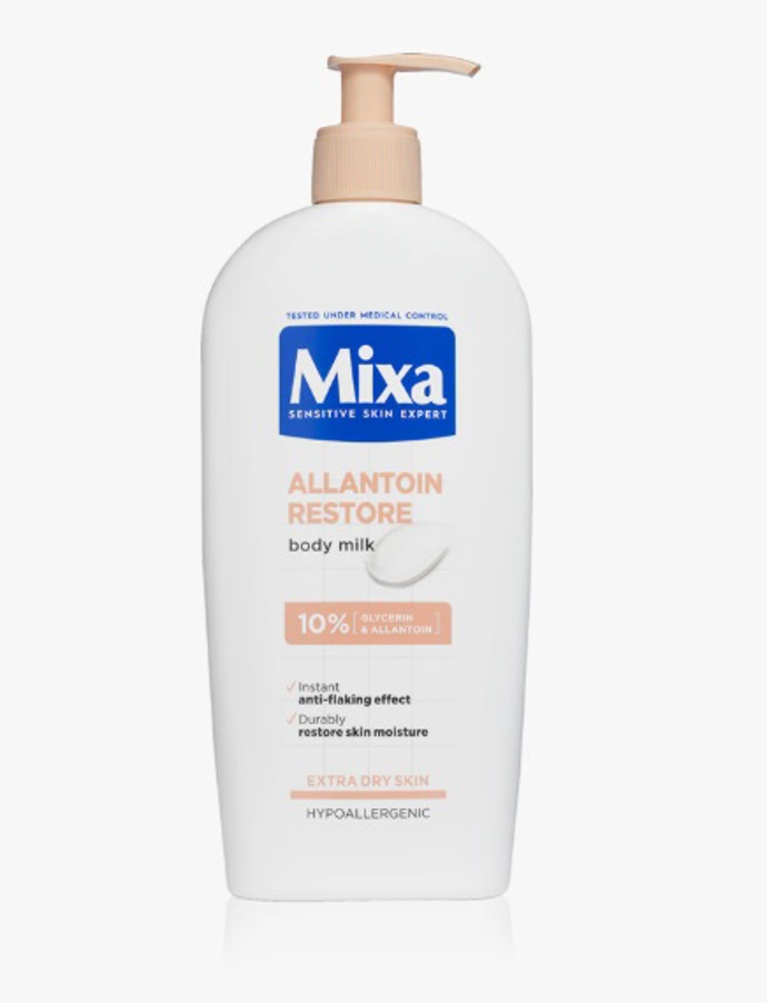 Tělové mléko pro extra suchou pokožku, Mixa, 173 Kč
