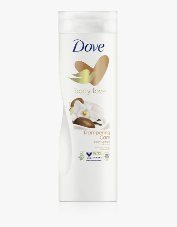 Vyživující tělové mléko, Dove, 113 Kč
