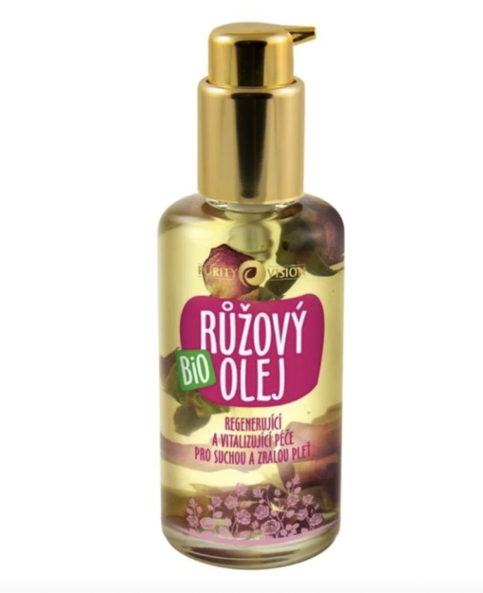 PURITY VISION Bio Růžový olej, 304 Kč
PURITY VISION Bio Růžový olej, 304 Kč