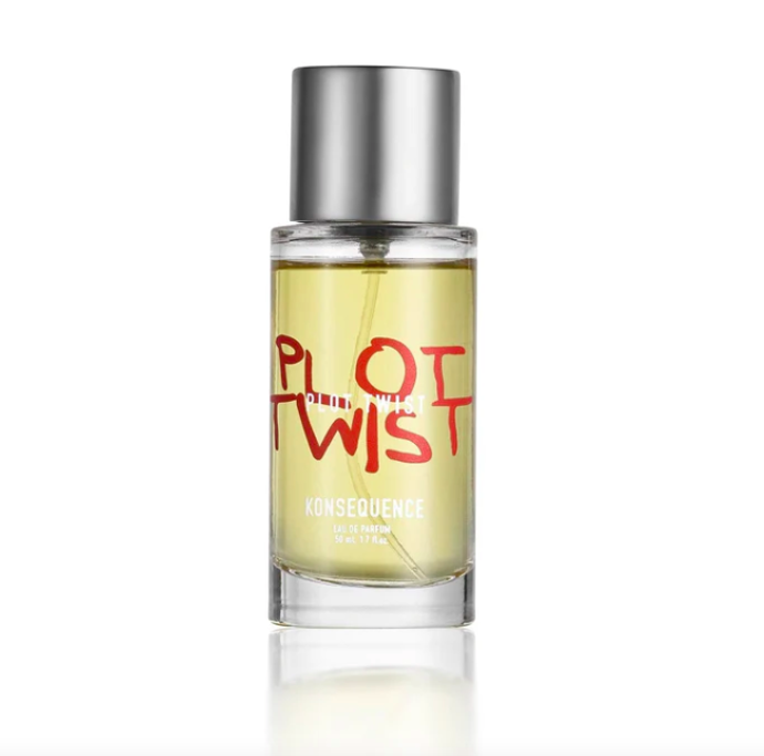 Parfemovaná voda Plot Twist, Konsequence, 3 190 Kč (50 ml)
Parfemovaná voda Plot Twist, Konsequence, 3 190 Kč (50 ml)