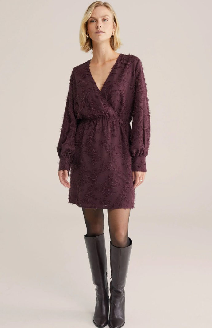 Společenské zavinovací šaty, WE Fashion, 784 Kč
