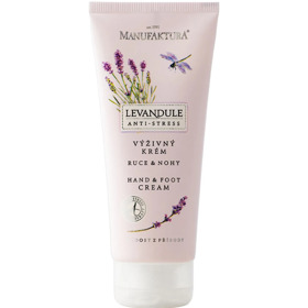 Regenerační a výživný krém na ruce a nohy Levandule, Manufaktura, 219 Kč (100 ml)
