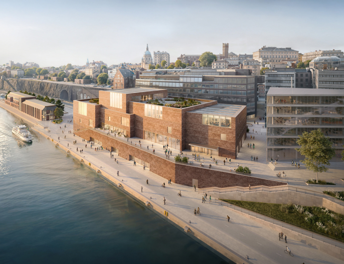 Návrh The New Nobel Center ve Stockholmu, které by se mělo začít co nevidět stavět. Autorem je David Chipperfield Architects Berlin.
Návrh The New Nobel Center ve Stockholmu, které by se mělo začít co nevidět stavět. Autorem je David Chipperfield Architects Berlin.
