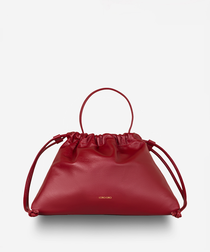 Kabelka Loro Oro Roccia Drawstring Rosso, 3 390 Kč
Kabelka Loro Oro Roccia Drawstring Rosso, 3 390 Kč
