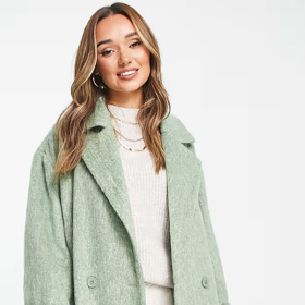 Pistáciový kabátek, Asos, 2000 Kč
