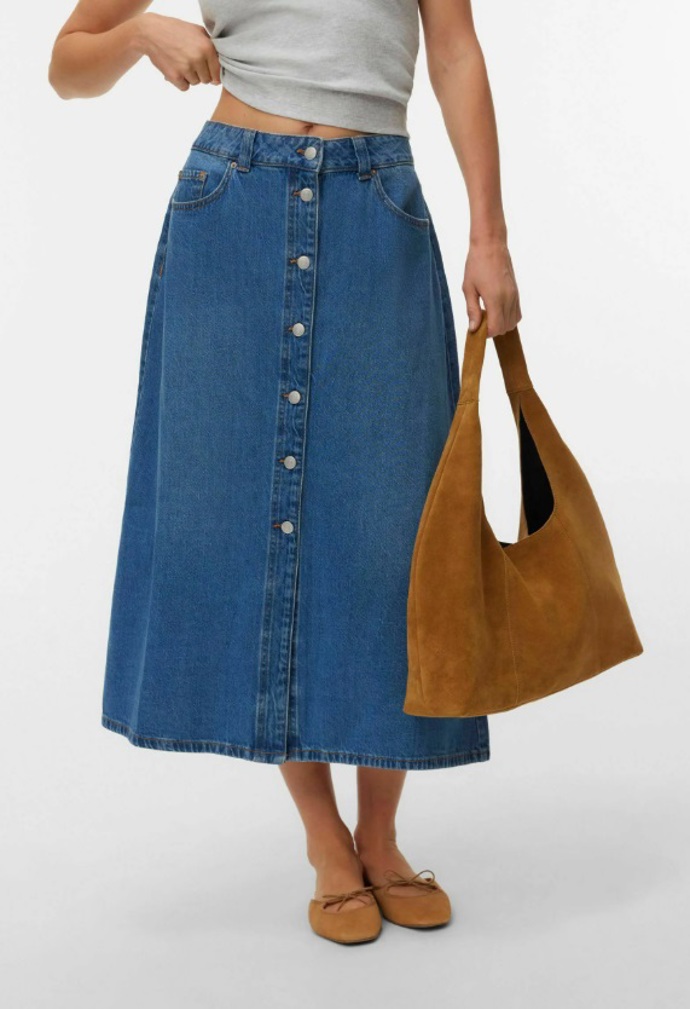 Džínová áčková sukně, Vero Moda, 1 149 Kč
