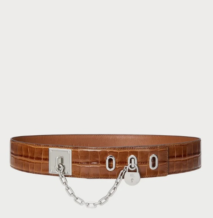 Opasek s řetízkem, Ralph Lauren, 3 520 Kč
