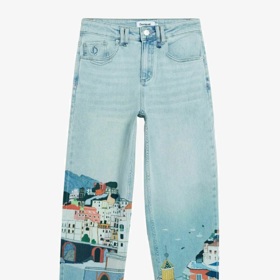Džíny s výrazným motivem, Desigual, 3 499 Kč
