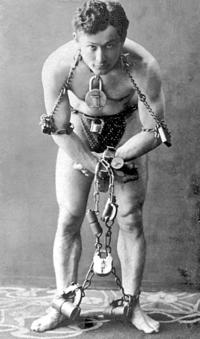 Houdini v roce 1899
Houdini v roce 1899