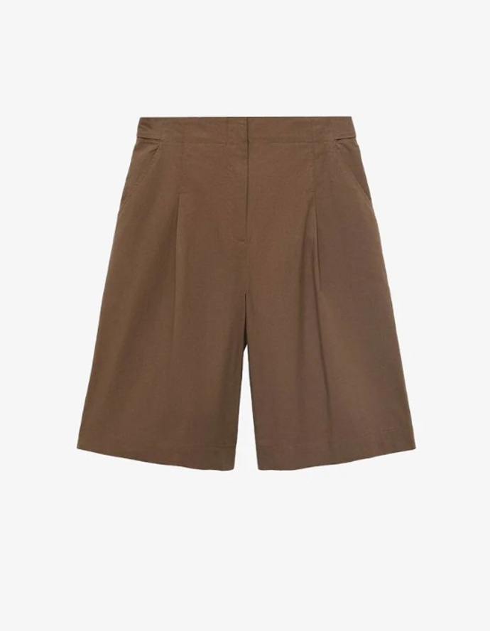 Lněné bermudy, Mango, 599 Kč
