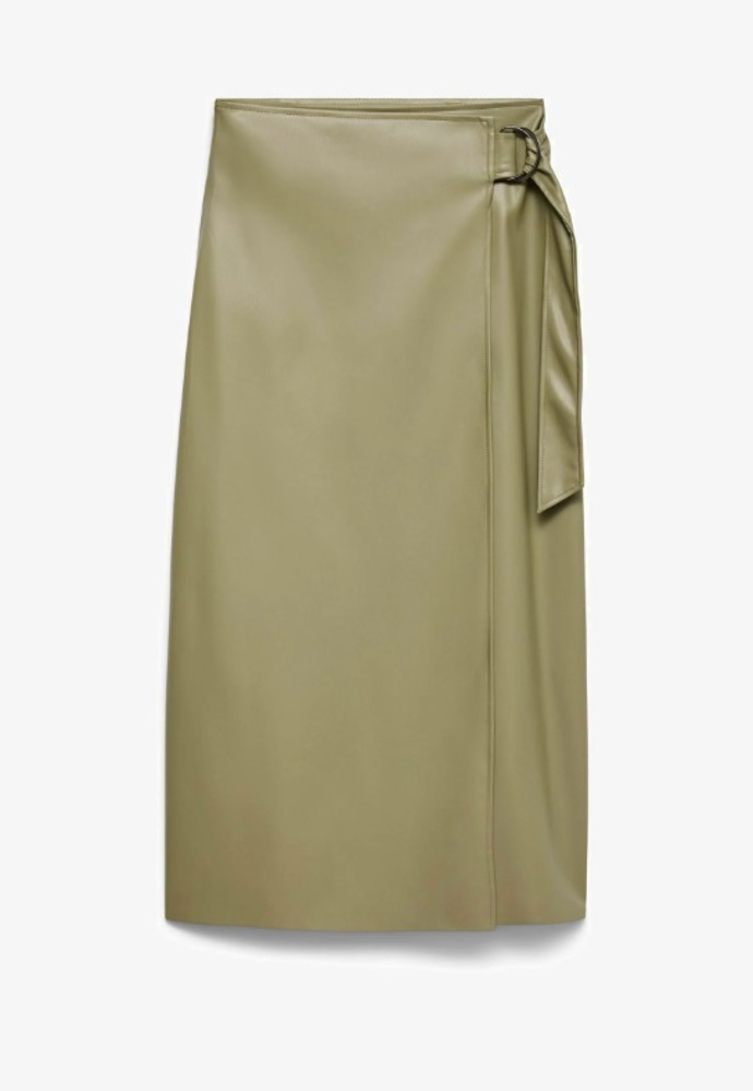 Koženková áčková sukně, Vero Moda, 1 299 Kč
