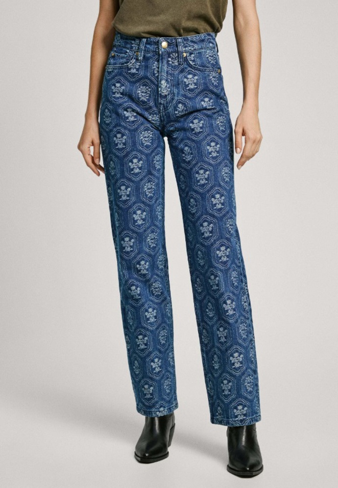 Indigo džíny s potiskem, Pepe Jeans, 2 184 Kč
