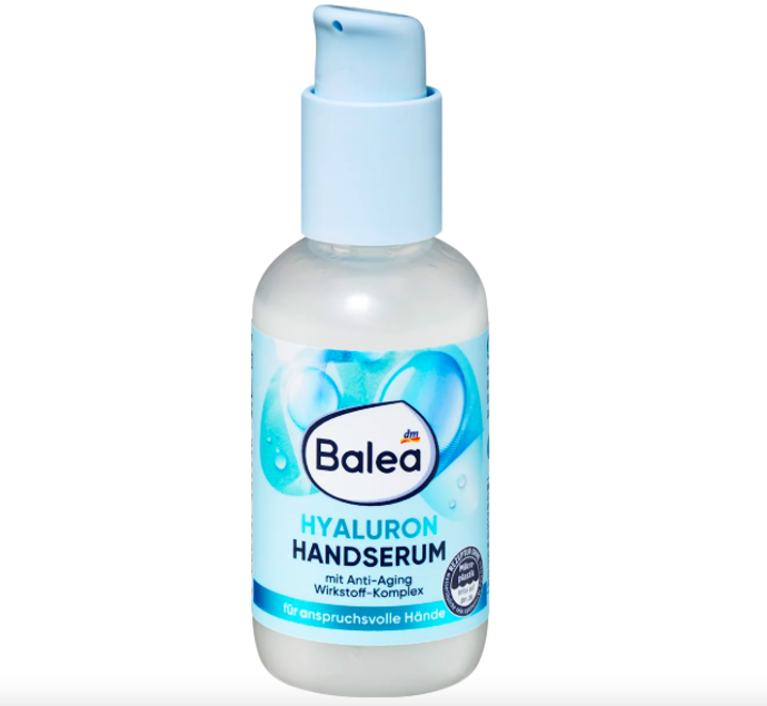 Sérum na ruce Hyaluron, Balea, 50 Kč (75 ml), prodává dm drogerie
