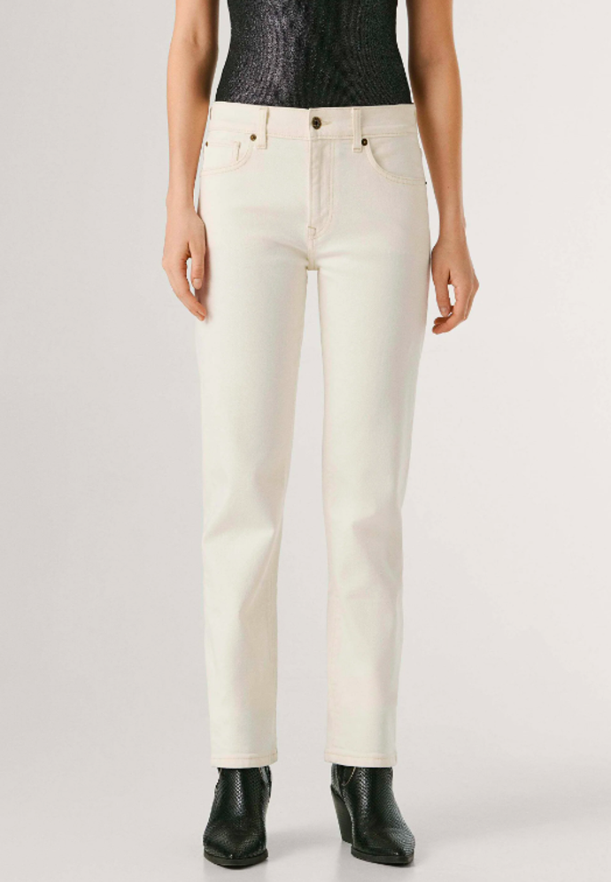 Bílé džíny, Pepe Jeans, 2492 Kč
