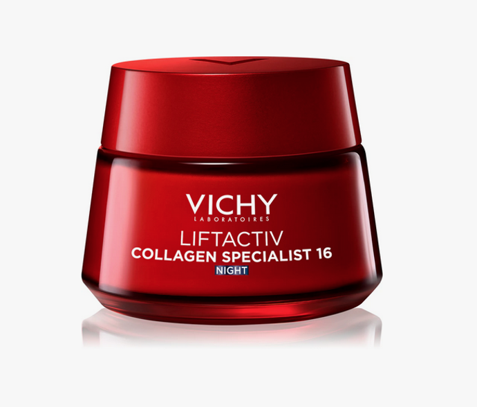 Zatímco budete nerušeně spát, zpevňující noční krém proti vráskám Vichy Liftactiv Collagen Specialist udělá maximum proto, aby byla vaše pleť ráno připravena na nový den. Zpevňuje ji, vyrovnává její tón a poskytuje jí ochranu před agresivními činiteli, jež mají negativní vliv na pleť a způsobují její stárnutí. 803 Kč
