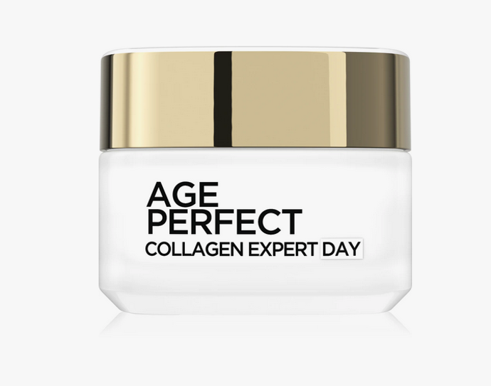 Zralá pleť, obzvláště pak v období menopauzy, má zvýšenou tendenci k ochabování. Denní omlazující krém L’Oréal Paris Age Perfect však bude proti tomuto procesu i proti dalším projevům stárnutí účinně bojovat. Zpevní kontury obličeje, podpoří produkci kolagenu a přispěje k vyhlazení vrásek. Navíc se postará o ochranu před škodlivým působením UV záření, a pomůže tak zredukovat výskyt pigmentových skvrn. 330 Kč
