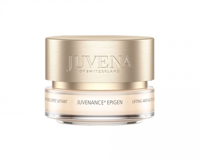 Juvenance Epigen Lifting Anti-Wrinkle Day Cream je vhodný pro pleť, která postrádá pevnost a má viditelné linky a vrásky. 2424 Kč
