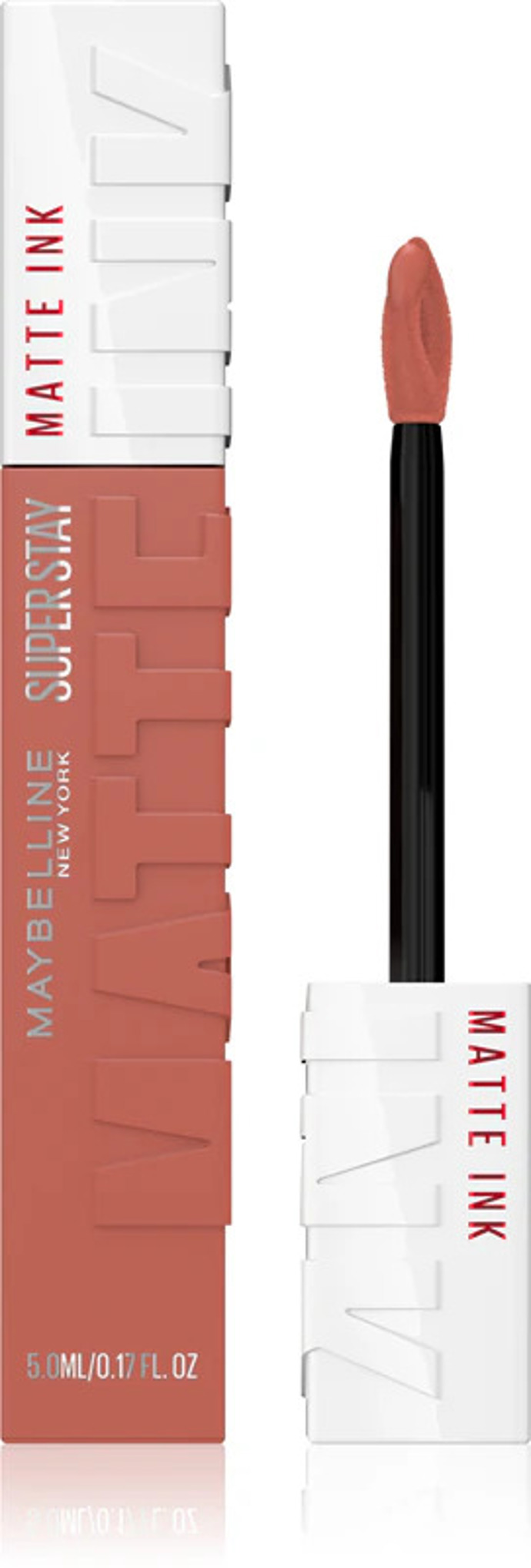 Matná dlouhotrvající rtěnka Maybelline SuperStay Matte Ink, odstín Seductress, 266 Kč, prodává Notino
