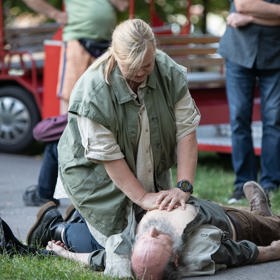 Sabina hraje policejní vyšetřovatelku Radku
