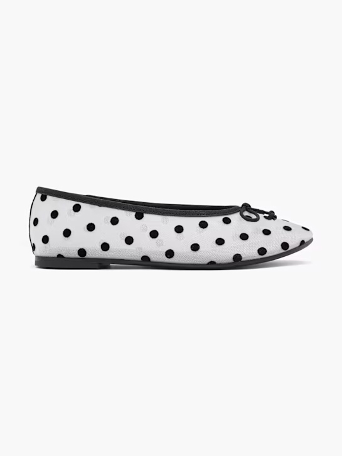 Černo-bílé boty s puntíky, Deichmann, 499 Kč
Černo-bílé boty s puntíky, Deichmann, 499 Kč