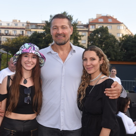Aneta, Petr Jákl a Olga Lounová
Aneta, Petr Jákl a Olga Lounová
