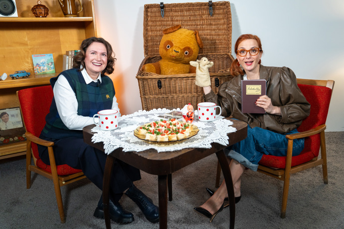 Sexuoložka s moderátorkou Retrohubek Míšou Maurerovou
