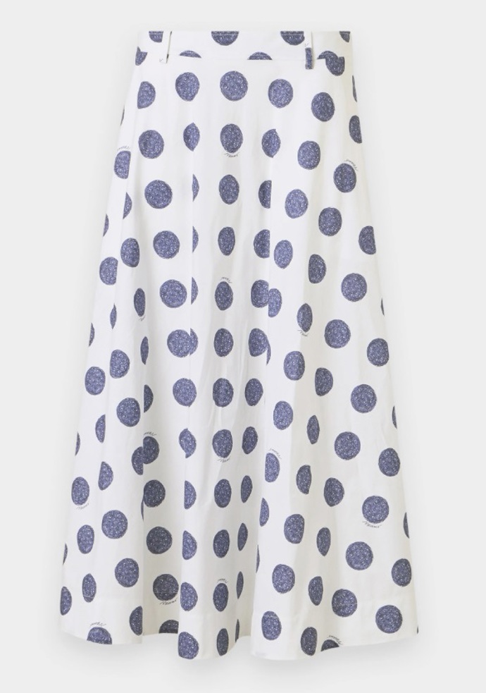 Sukně s puntíky, MOSCHINO, 10 236 Kč
