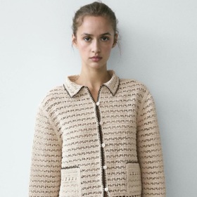 Kardigan s límečkem, Massimo Dutti, 2 999 Kč
Kardigan s límečkem, Massimo Dutti, 2 999 Kč