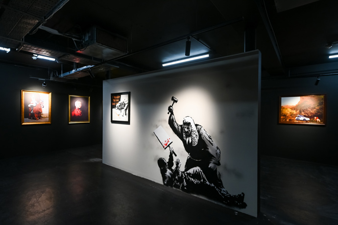 Banksy Limitless Exhibition v Londýně
Banksy Limitless Exhibition v Londýně
